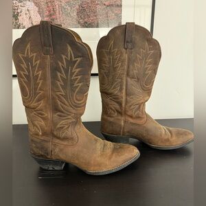 Ariat Heritage R Toe Western Boots - Women’s Size 8.5B